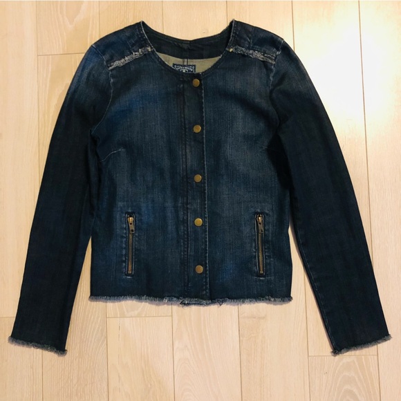 Lucky Brand Indigo Blue Denim Jean Jacket - Picture 1 of 13